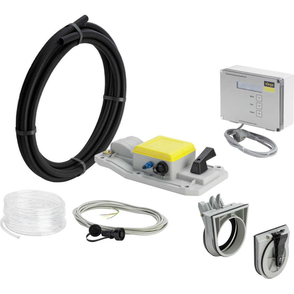 Viega Umrüstset 4987.419 in 100/125mm Kunststoff grau