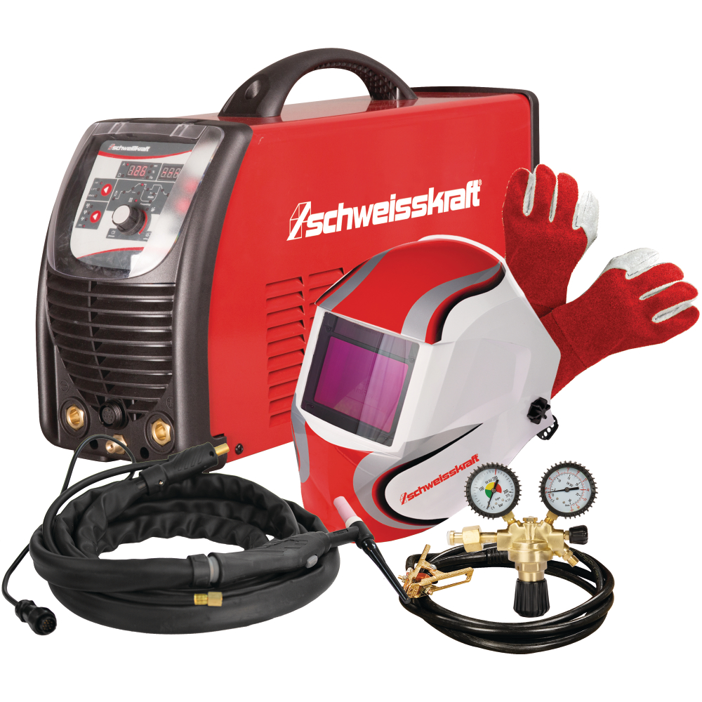 Schweißkraft WIG AC/DC Inverter CRAFT-TIG 201 AC/DC P PULSE Set