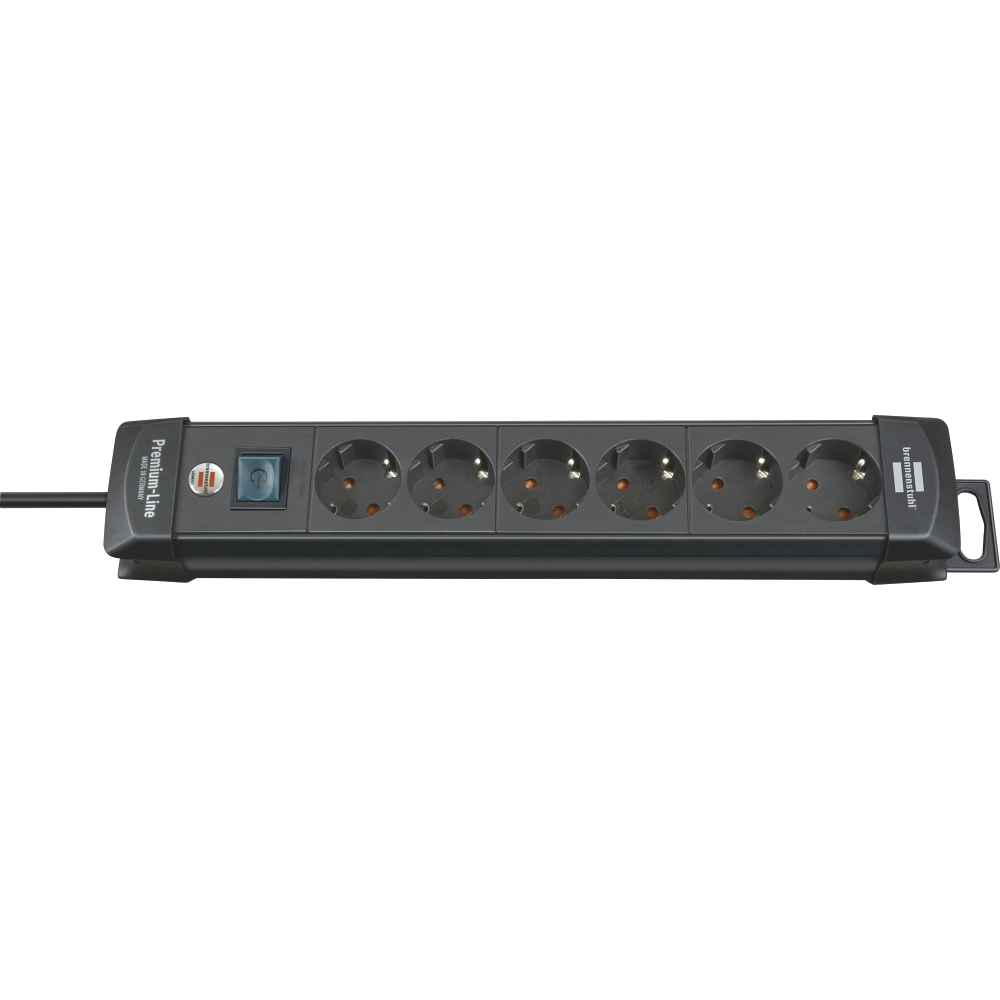 Steckdosenleiste 6-fach H05VV-F 3G1,5 3m Premium-Line Brennenstuhl