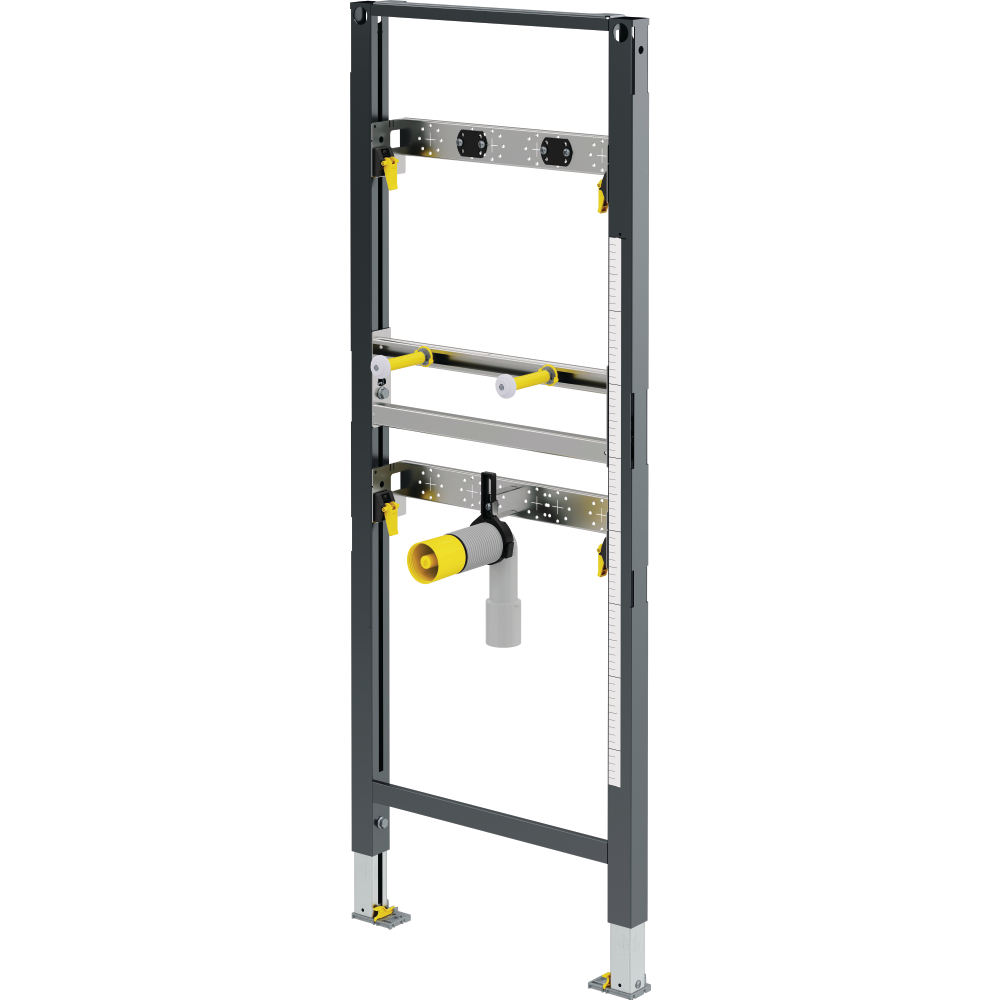 Viega Waschtisch-Element Prevista Dry 8540 für AP Armatur in 1300 mm