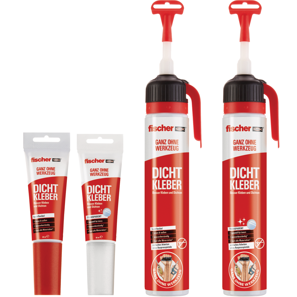 fischer GOW Dichtkleber PP weiß 200ml