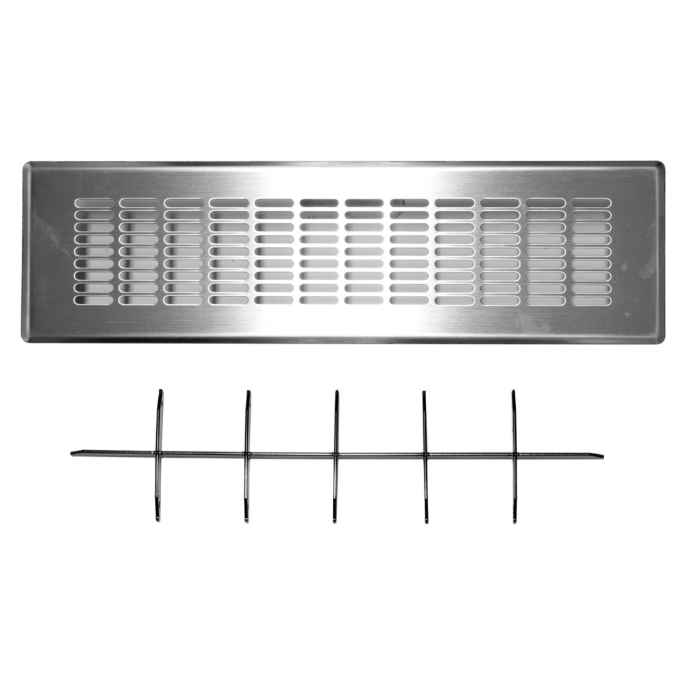 Vaillant Zuluftgitter für Boden-/Wandauslass Langloch Edelstahl