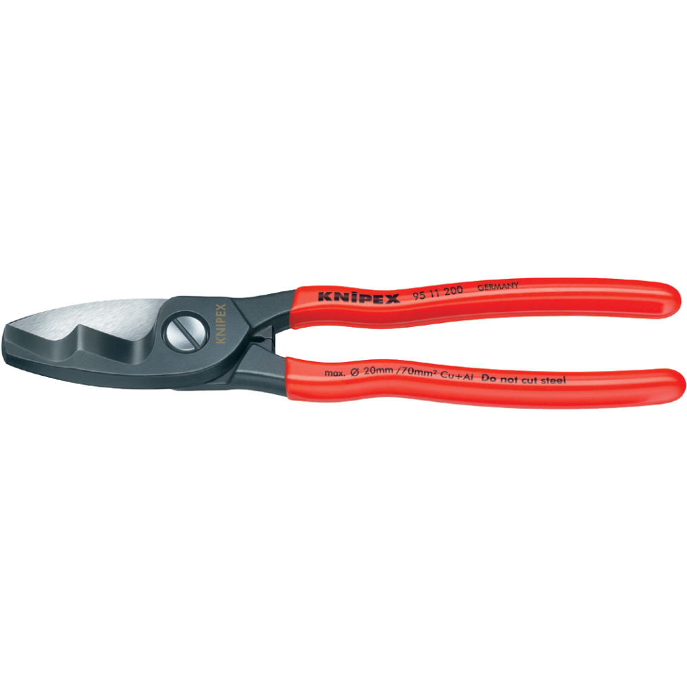 Kabelschere 200mm Knipex bis 20mm Durchm.