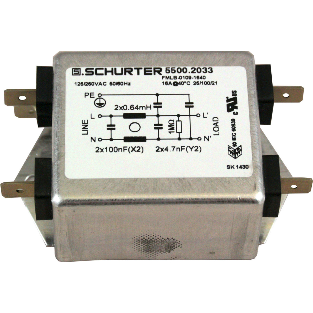 Wolf Netzfilter-1phasig-16A für MGK-2-390-630 ab 02/2013