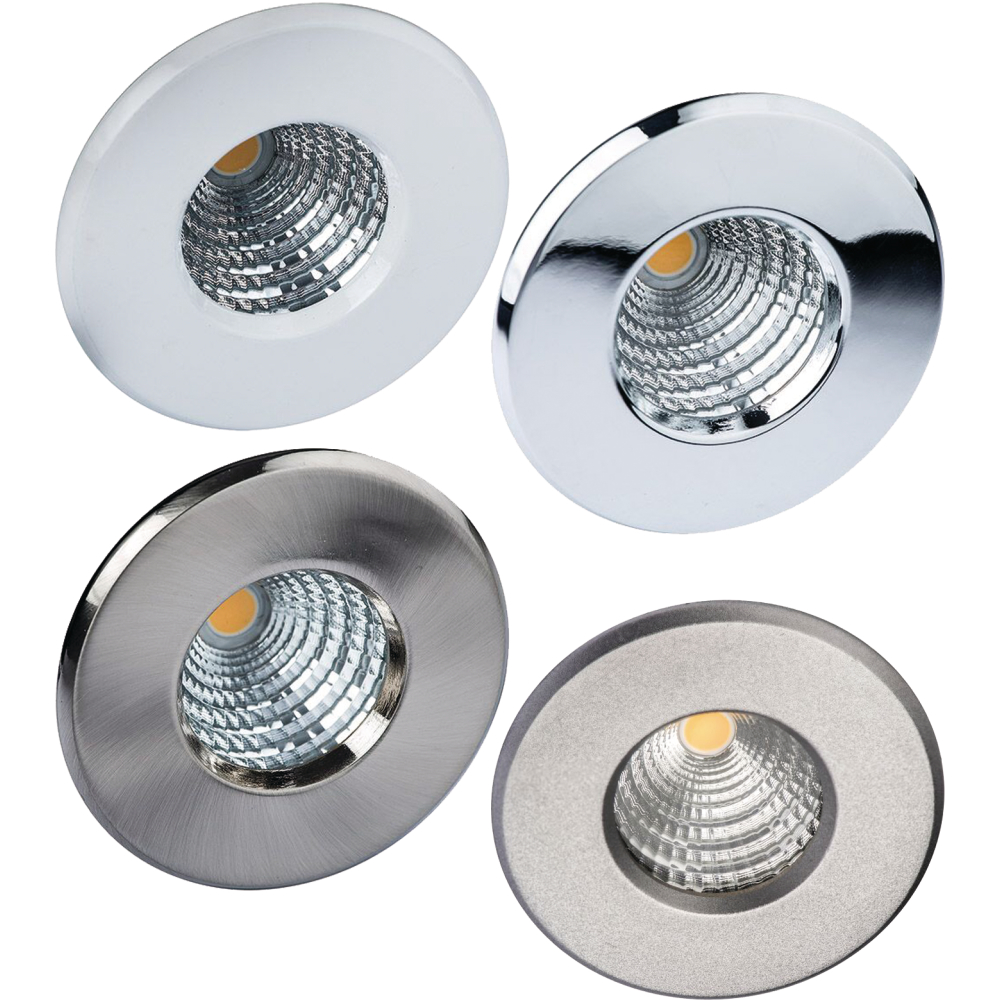 LED-Einbaustrahler rund IP 44