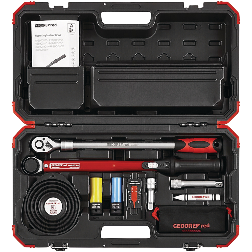 GEDORE Rad-Montage-Set 11-tlg. red GEDORE red
