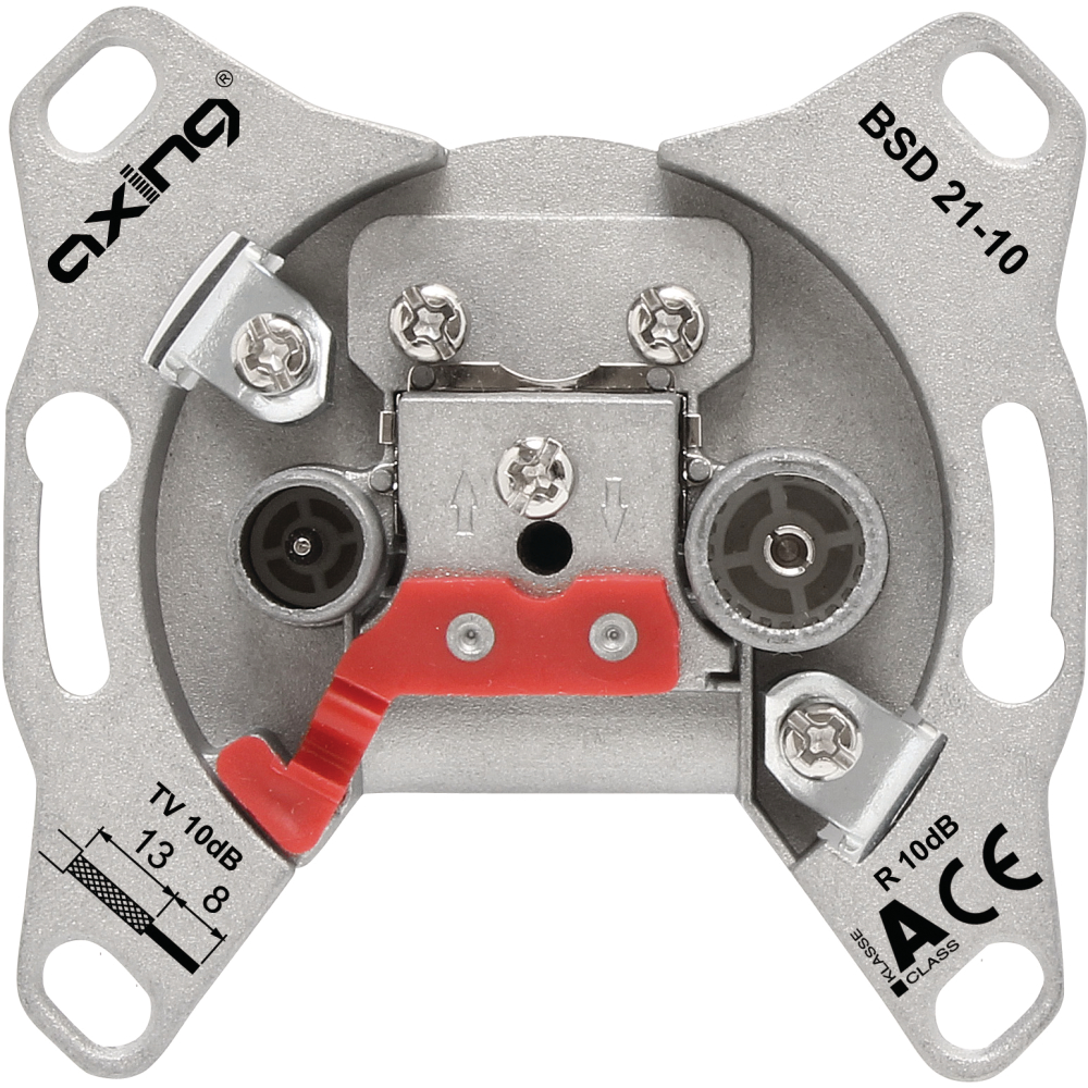 Durchgangsdose BSD 21-10 10dB Anschlußdämpf. BK