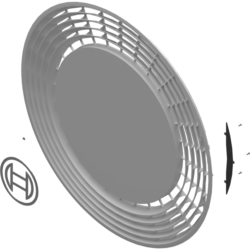 BOSCH Ersatzteil TTNR: 8738214512 Diffusor weiß