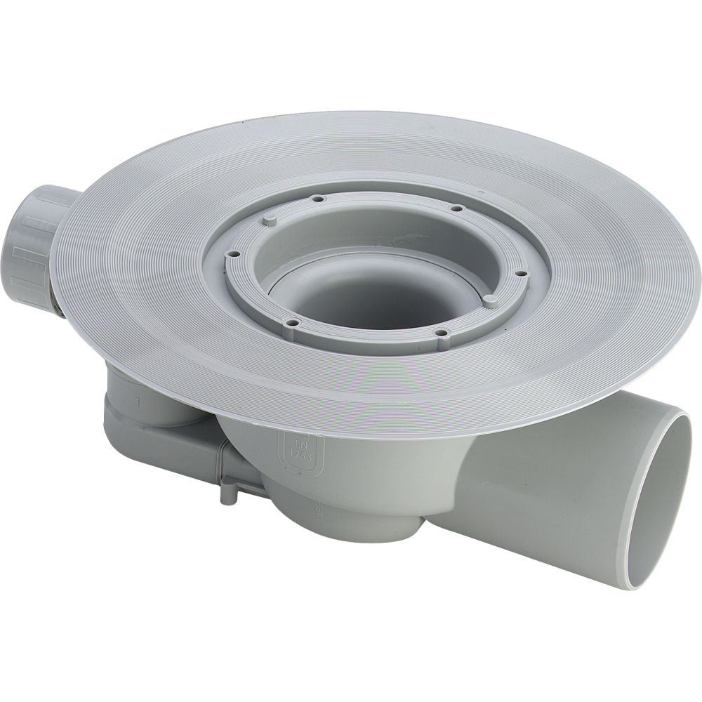 Viega Badablauf Advantix 4921.66 in 40x70mm Kunststoff grau