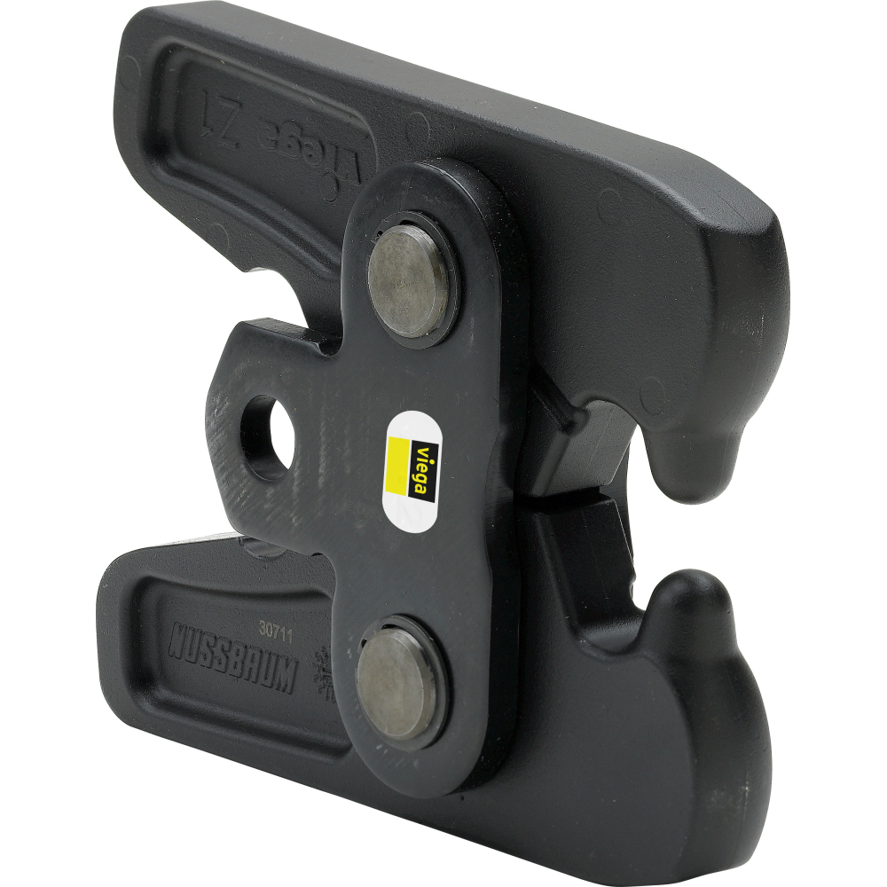 Viega Zugbacke 2296.2 in 12-35mm und 20-25mm Stahl schwarz