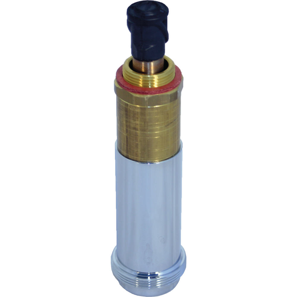 Anschlussarmaturen f. Rundstromventile verl. 90 mm