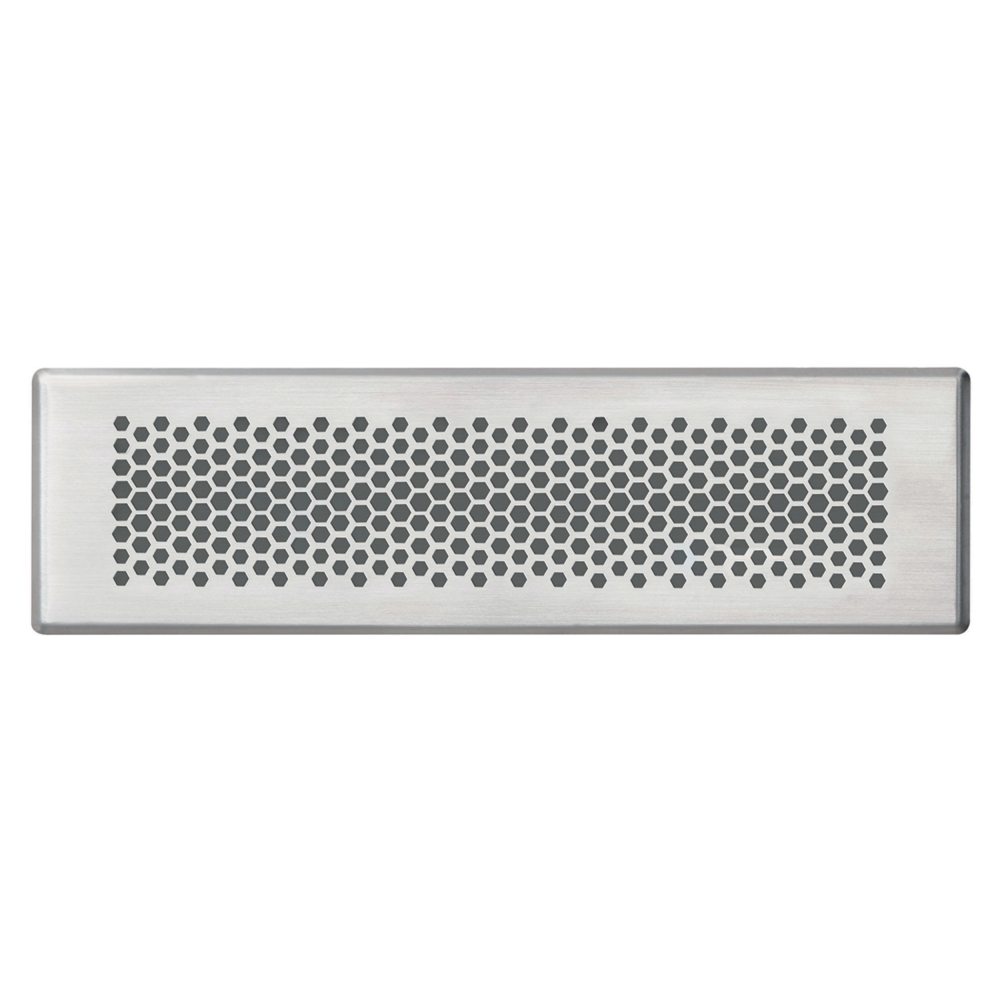 Vaillant Design Abdeckblende rechteckig Industrial Edelstahl