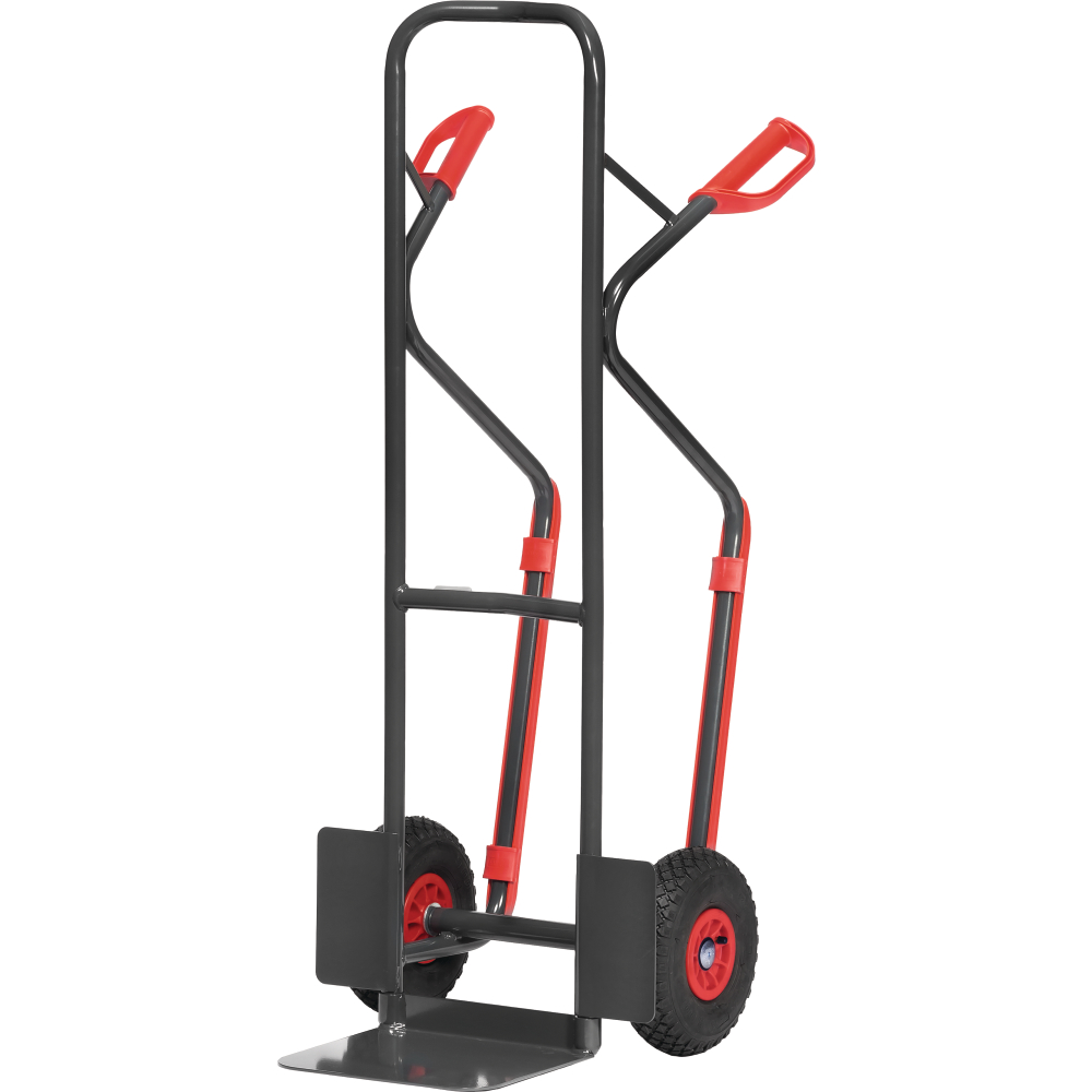 fetra Stahlrohrkarre B1330L-7016 300kg,Schau. 250x320,Luft