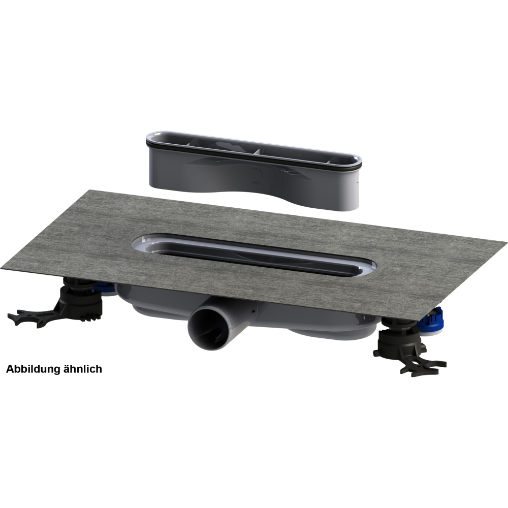 Kaldewei Ablaufgarnitur FlowDrain Mod 4204 horizontal, flat