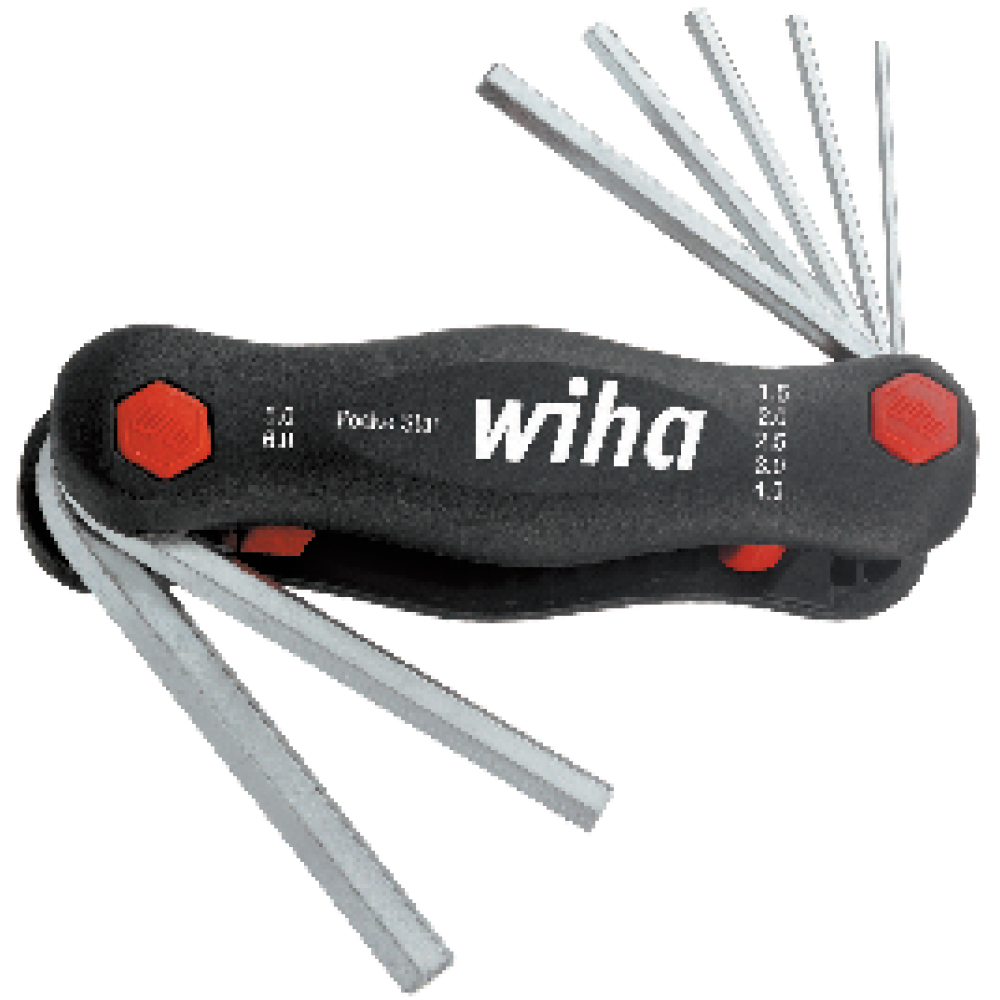 Handklapphalter 7-teilig 1,5-6mm PocketStar Wiha