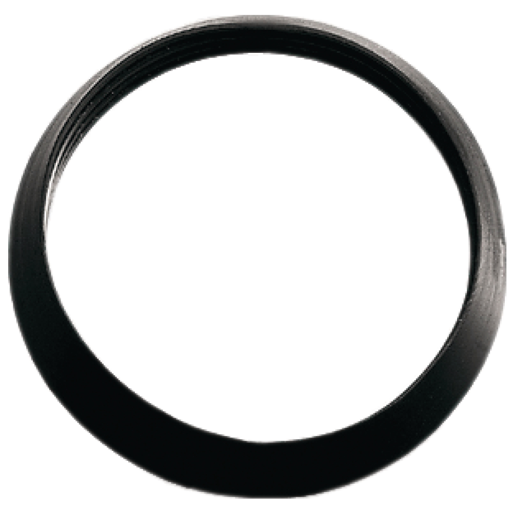 HAAS Keildichtung 40 x 45 x 7 mm, 1 1/2" Kunststoff, schwarz, passend für