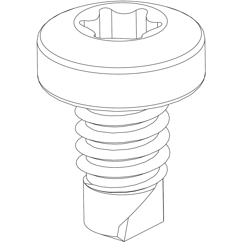 Schrauben 9467 4,5x8,5 110 St. für Clip 9365