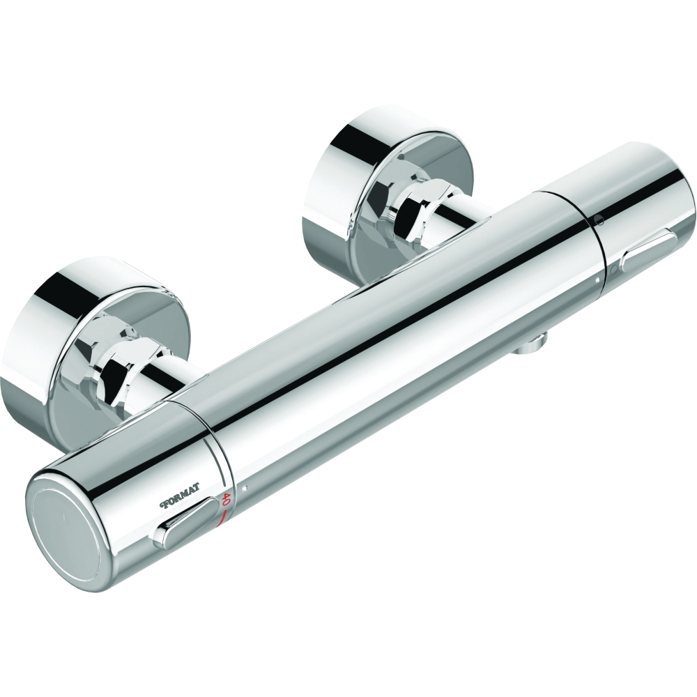 FORMAT Pro Brause-Thermostat chrom, AP, ohne Brausegarnitur