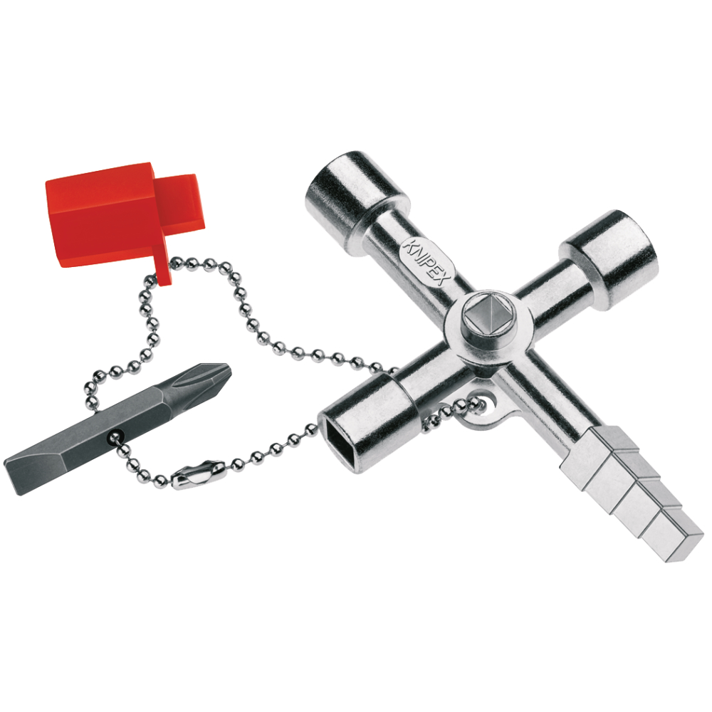 Universal 4-Stern mit Bit Knipex "Profi-Key"