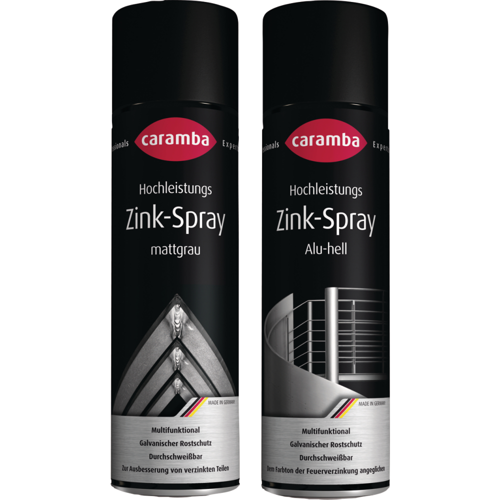 Caramba Hochleistungs Zink-Spray Alu-hell 500ml