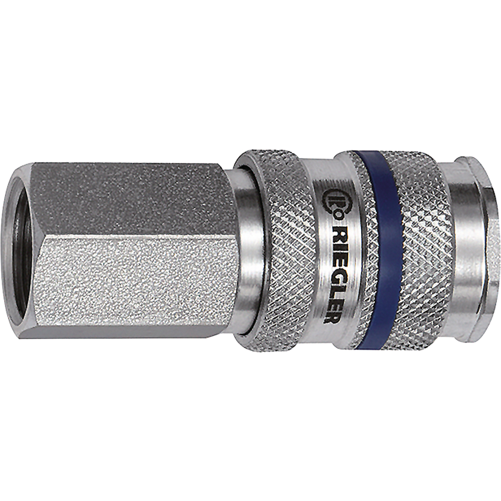 Schnellverschlusskupplung NW 7,8, Stahl, IG R1/4"
