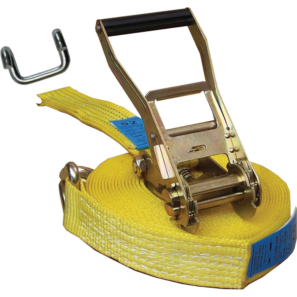 Zurrgurt 2-tlg. 50mmx10m 2500daN mit Rahmenhaken