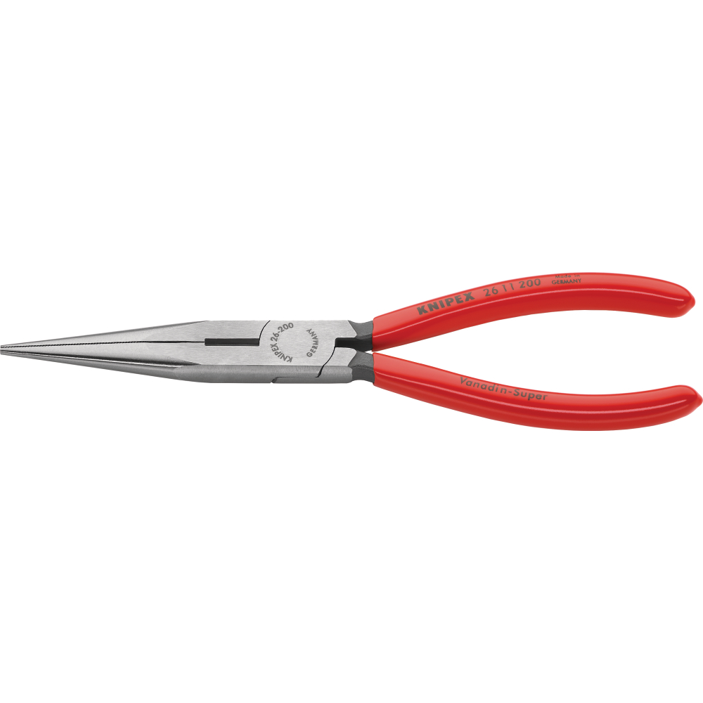KNIPEX Flachrundzange 200mm pol. gerade
