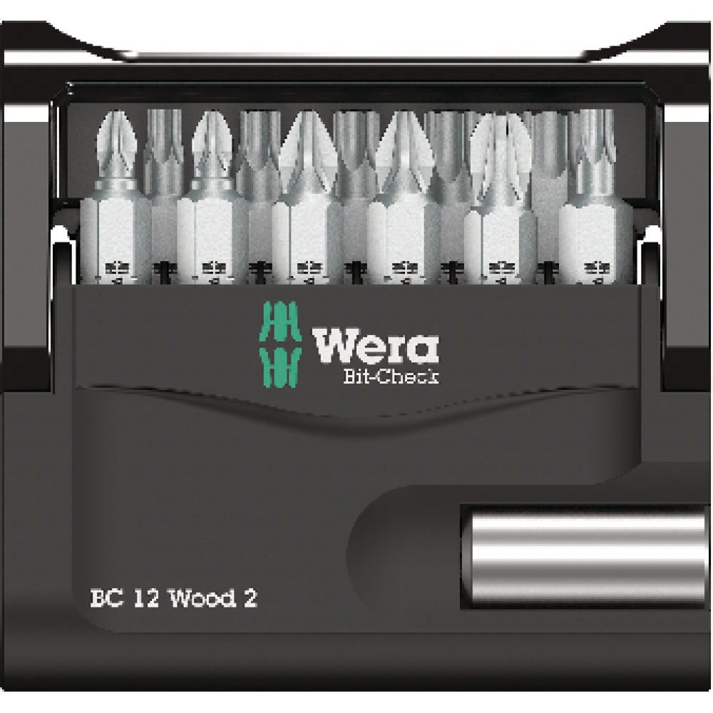 Bit-Satz Bit-Check 12 Wood 2 Wera
