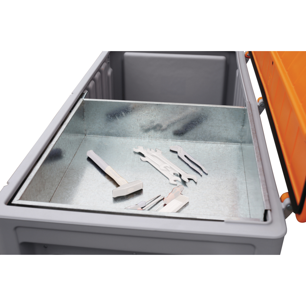Einlegeschale Metall für CEMbox 750 Ltr.