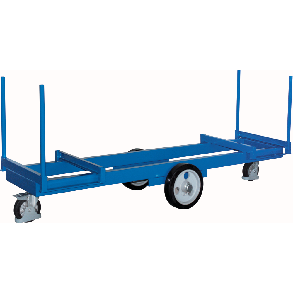 Langmaterial-Wagen 2000kg 2500x720 mm Gummiräder