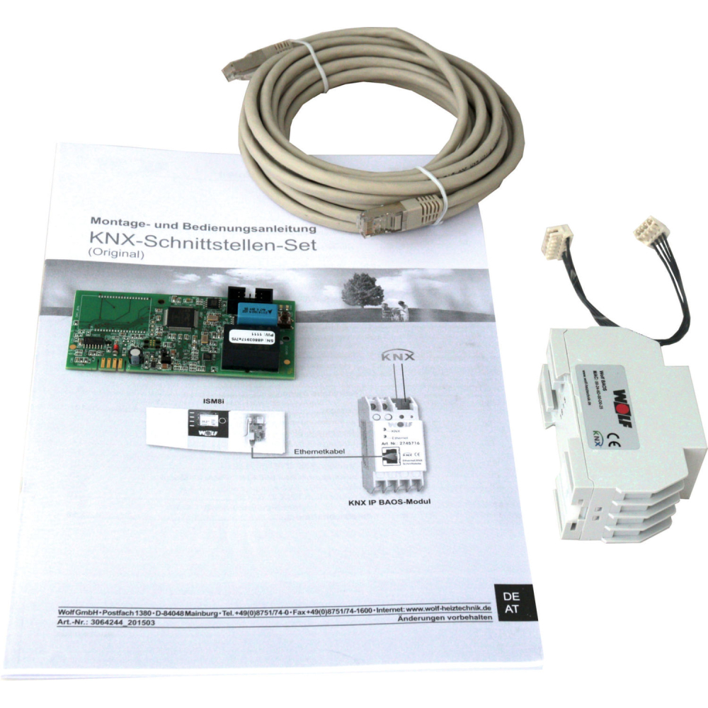 Wolf KNX- Schnittstellen-Set für WRS-System