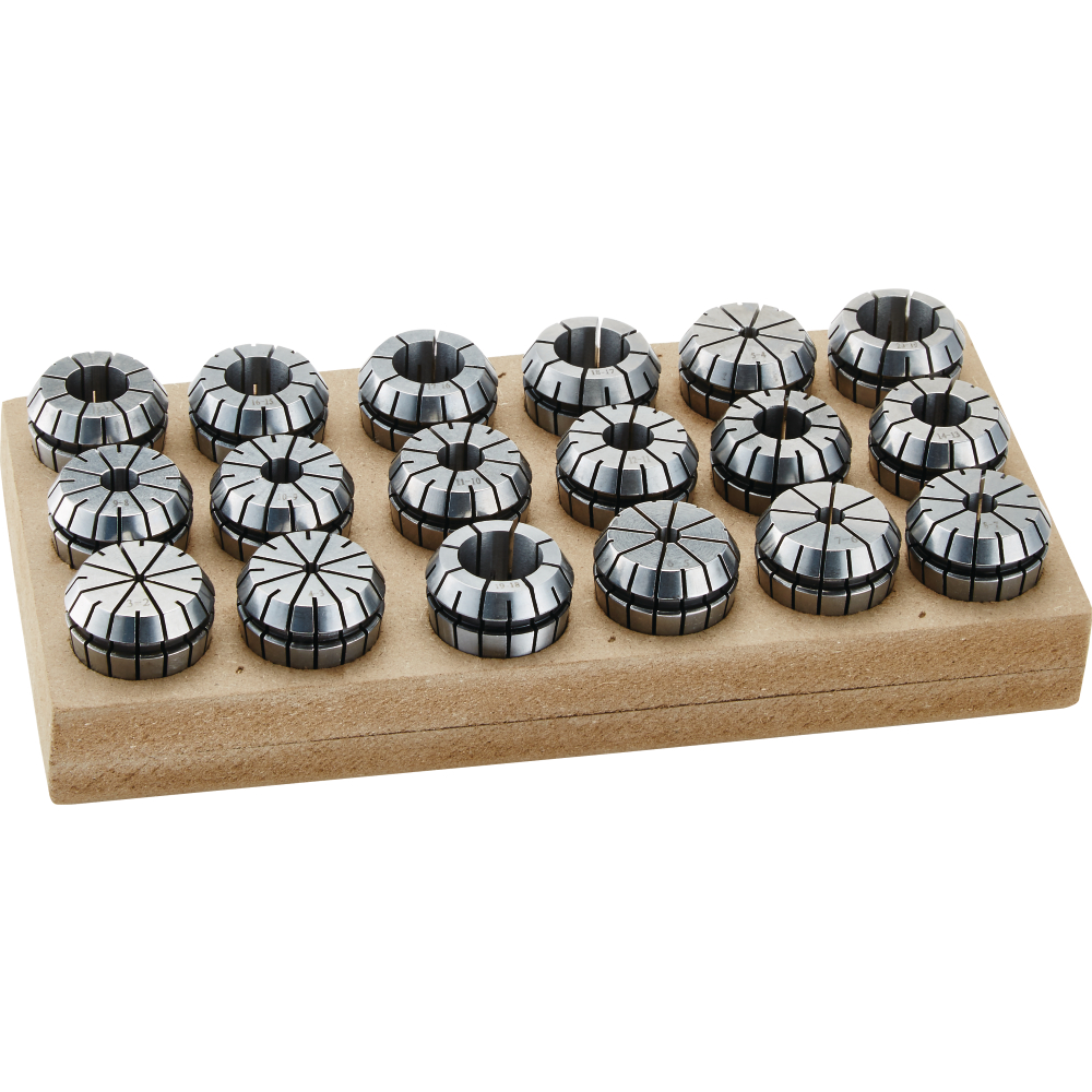 FORTIS Spannzangen-Set DIN6499B ER25 2-16mm