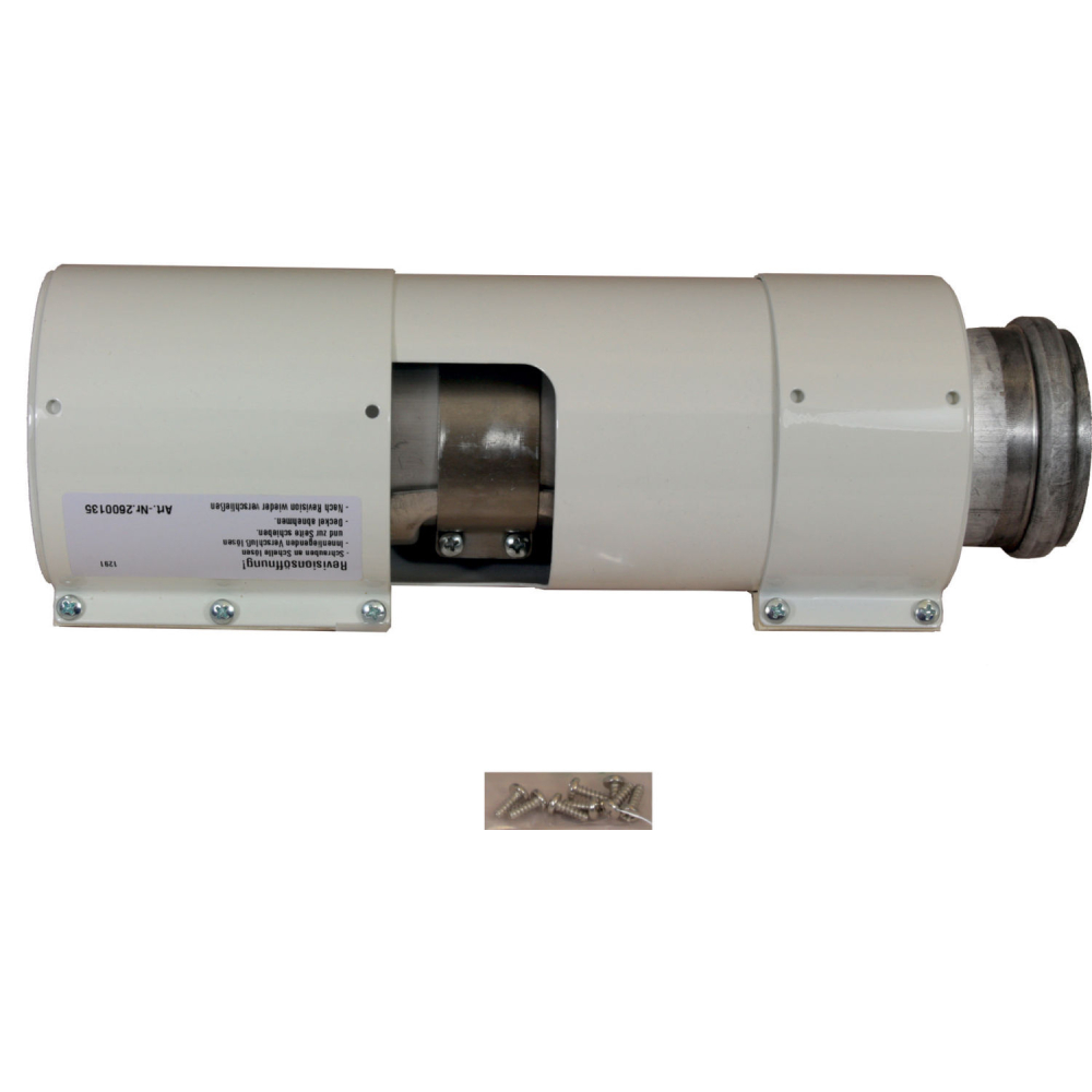 Wolf Luft-/Abgasrohr DN63/96 L:270mm mit Revisionsöffnung