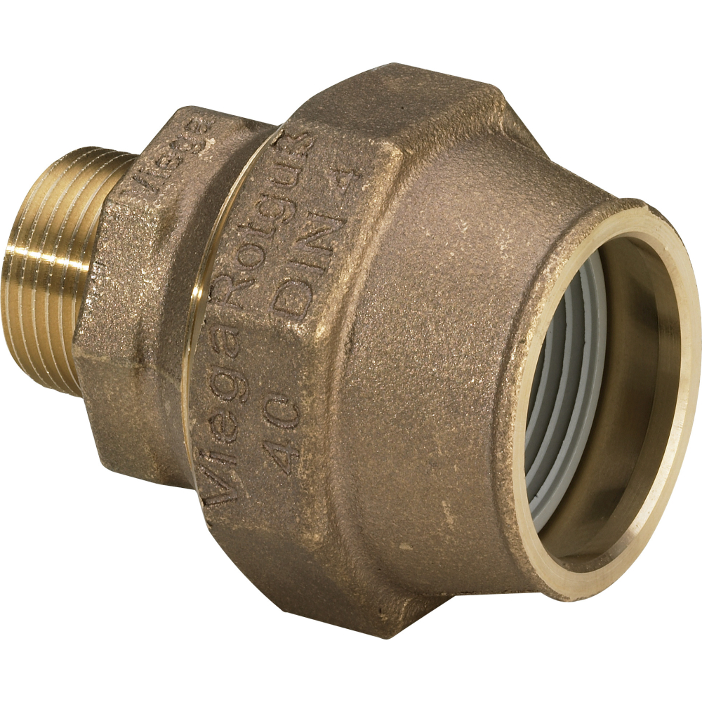 Viega Verschraubung Maxiplex 9011 in 50mmxR1 Rotguss
