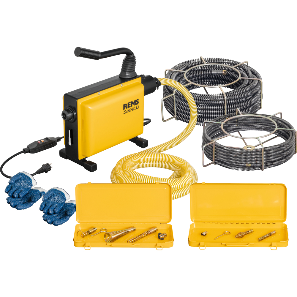 REMS Rohrreinigungsmaschine Cobra 22 Set 16 + 22