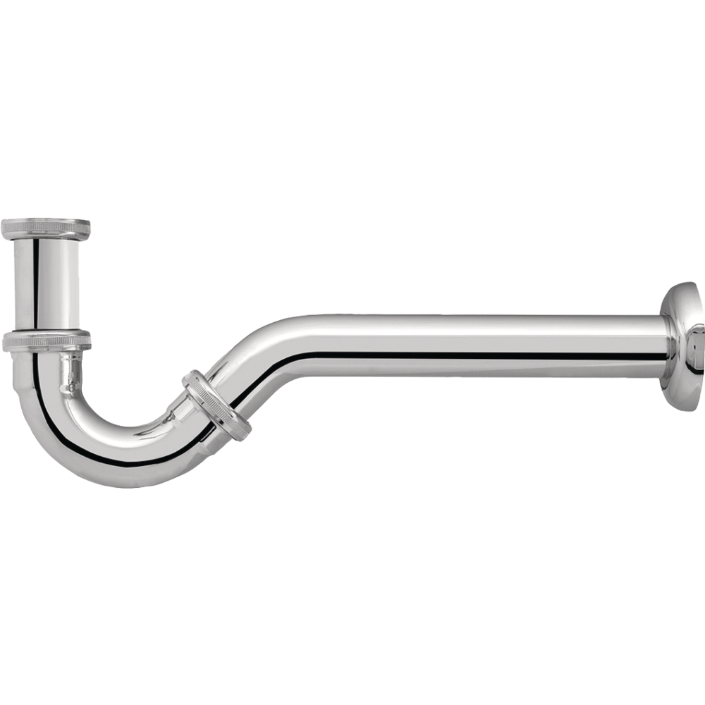 FORMAT Tec Basic Bidet-Geruchsverschluss 1 1/4"x32mm, Messing, chrom