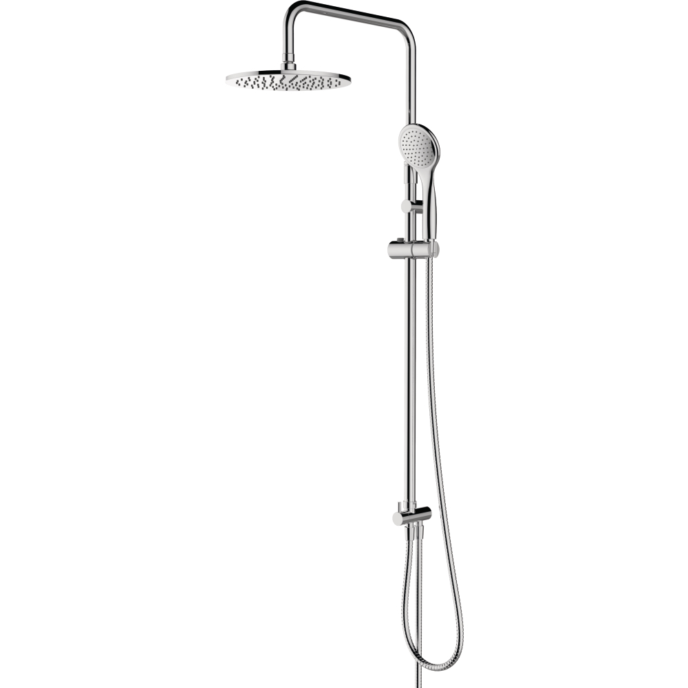 Standregenbrausesystem design m.Handbrause, chr