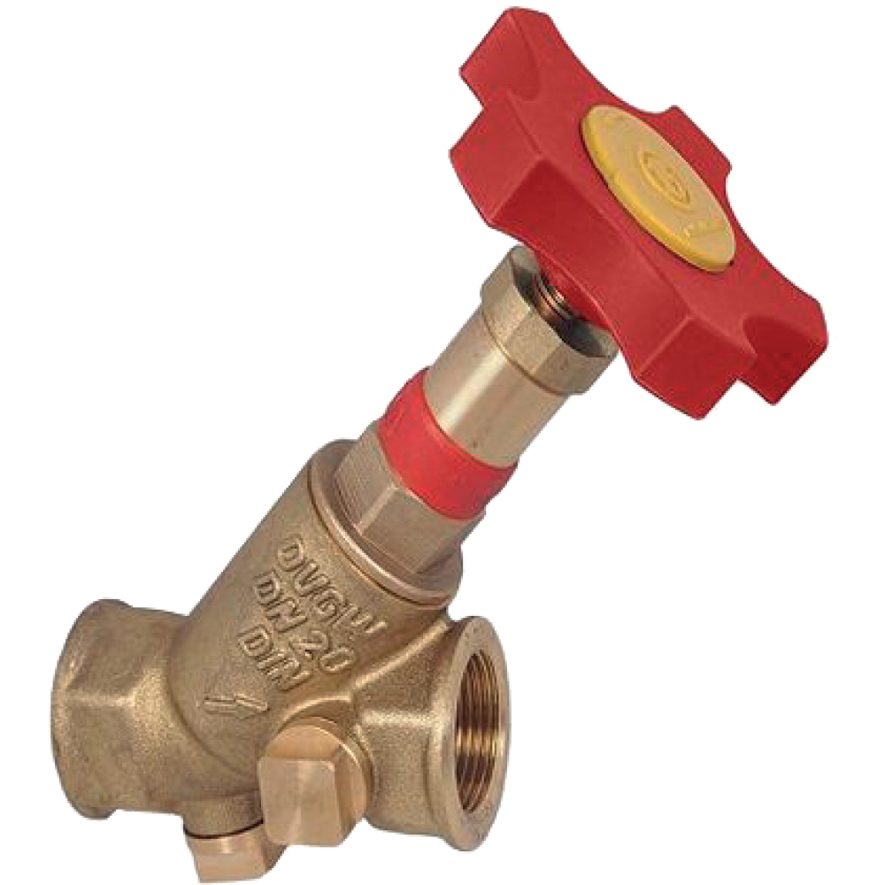 KFR-Ventil FORMAT Tec Rotguss IG mit Stopfen