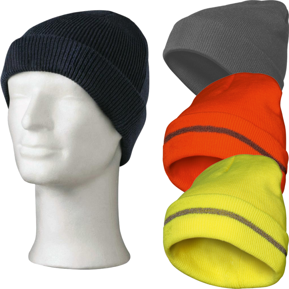 Arbeitsmütze Thinsulate BODO Strickmütze schwarz