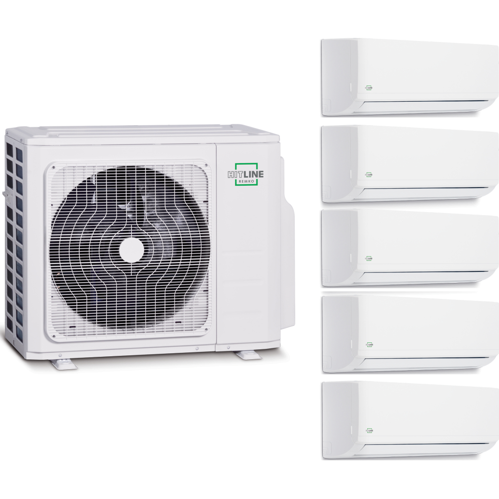 DXMultiflex-Set 12,3kW 5x DXW 261 + 1x DXM 1301 DC
