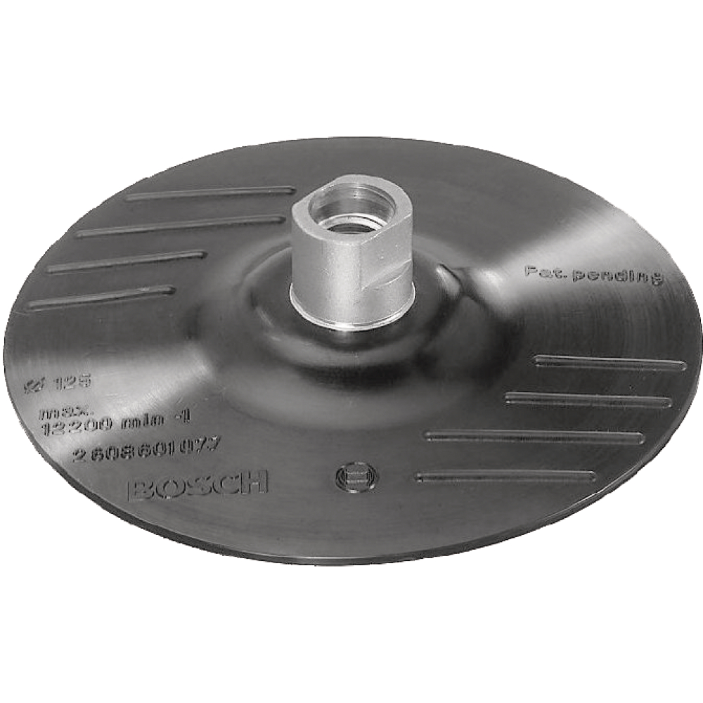 Bosch Stützteller PRO 125 mm, M14, Klettverschluss