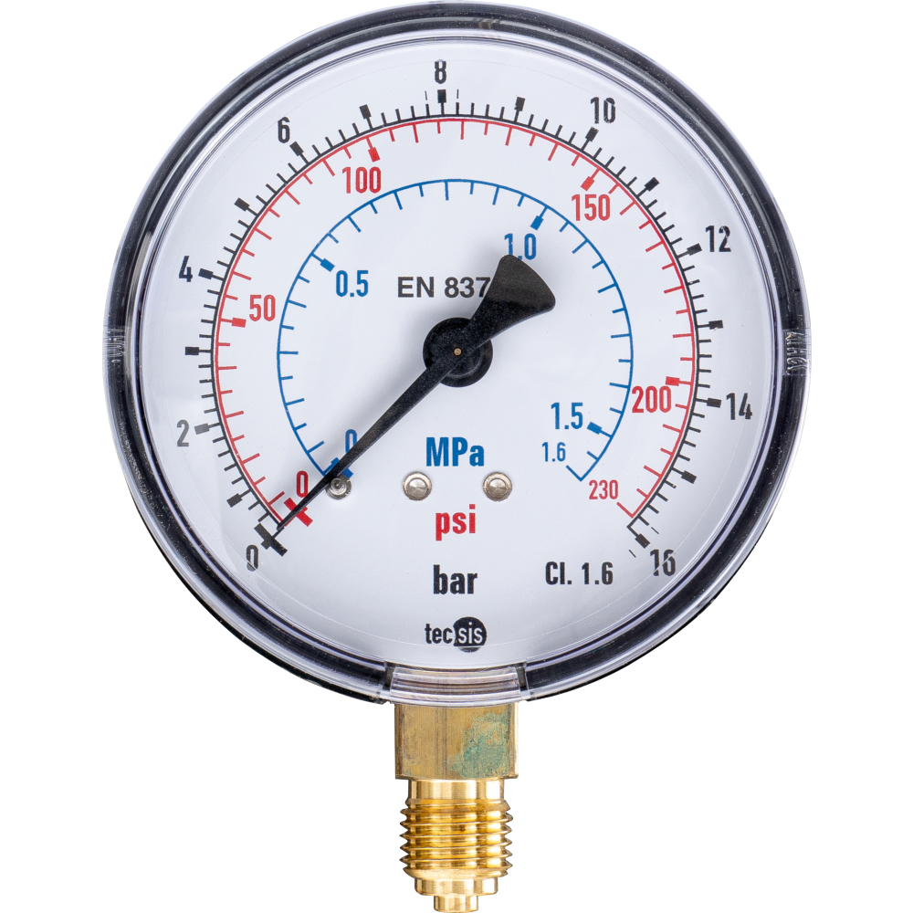 REMS Feinskaliertes Manometer bis 16 bar