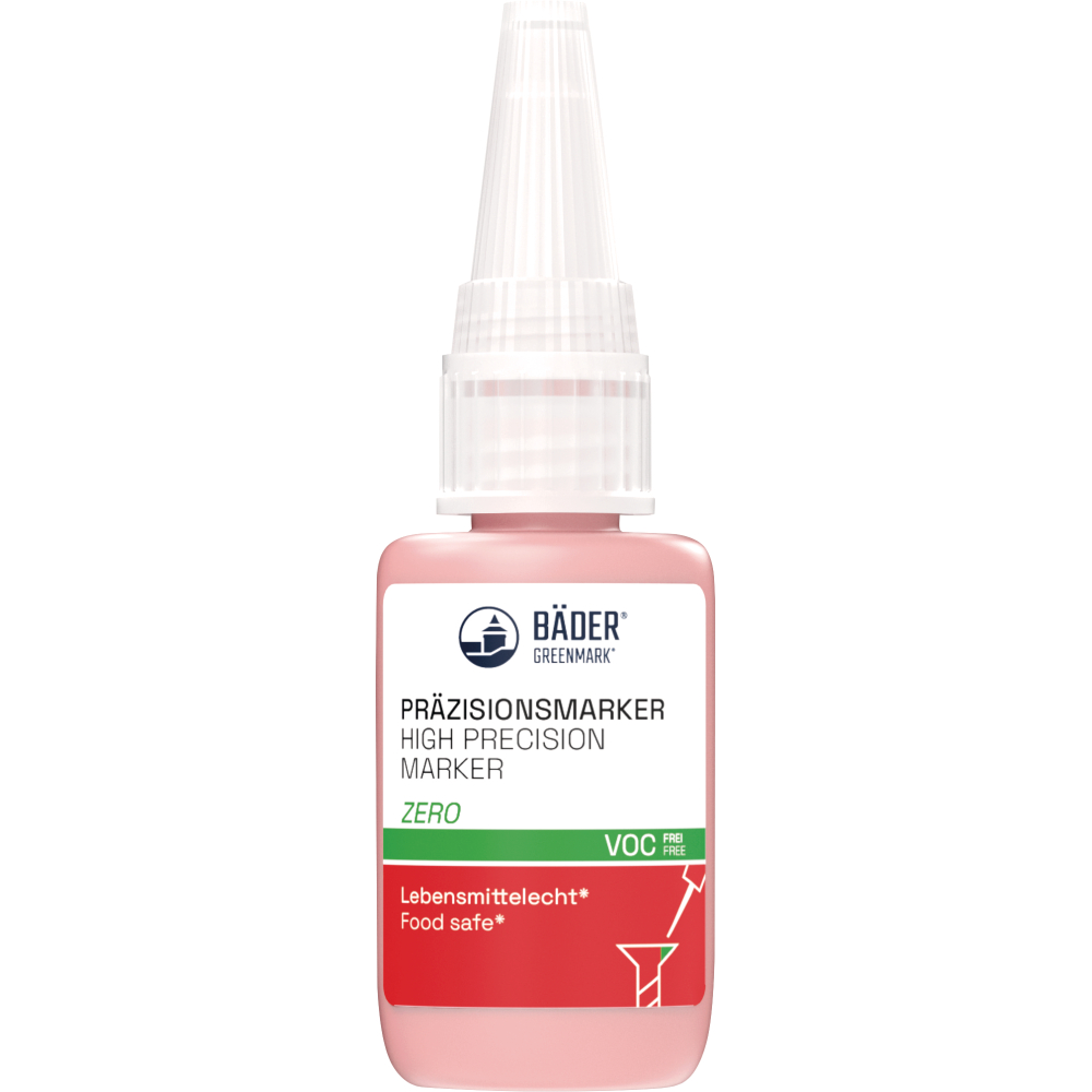 Präzisions-Marker Zero 20 ml Tropfflasche rot