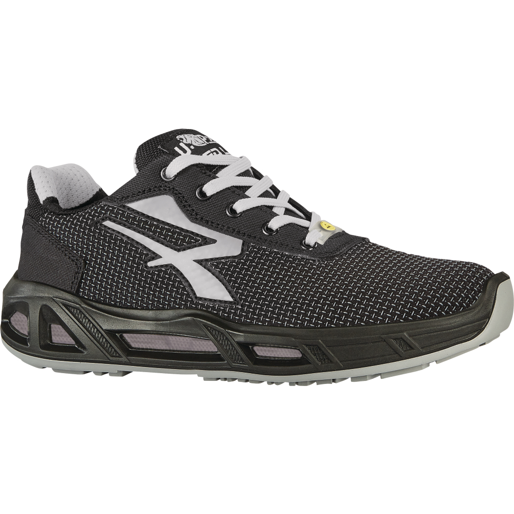 U-Power Sicherheitshalbschuh Raptor Carpet S3 SRC ESD schwarz,grau Gr.44