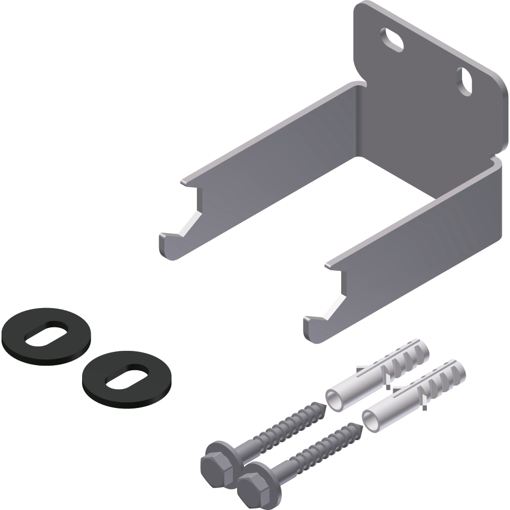 Wandhalter-Set für Verrohrungsgruppe