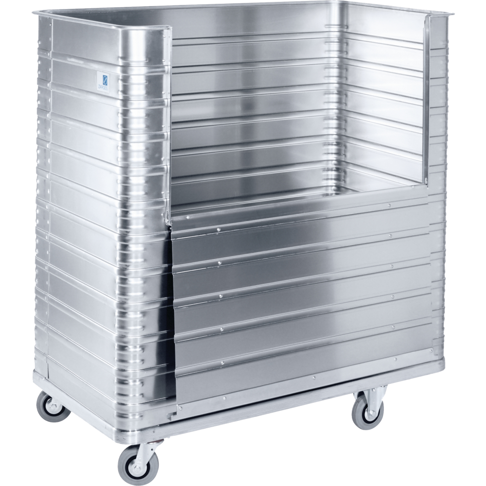 Kastenwagen Aluminium L950xB550xH980mm
