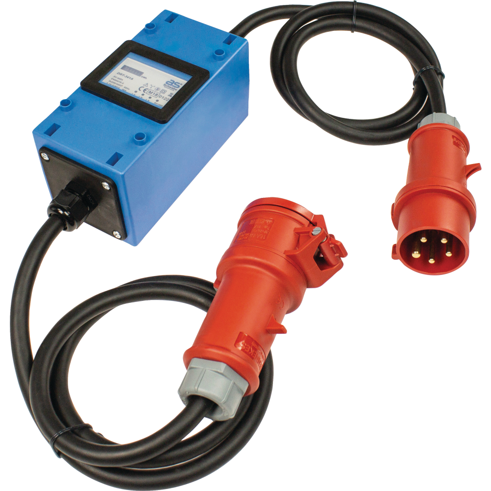 Stromzähl. 400V CEE 5-p. 32A 2x1,5m H07RN-F 5G6,