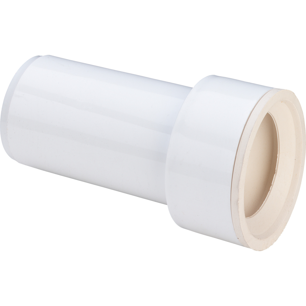 Viega Anschlussstutzen 3229 in 65x50x130mm Kunststoff weiss