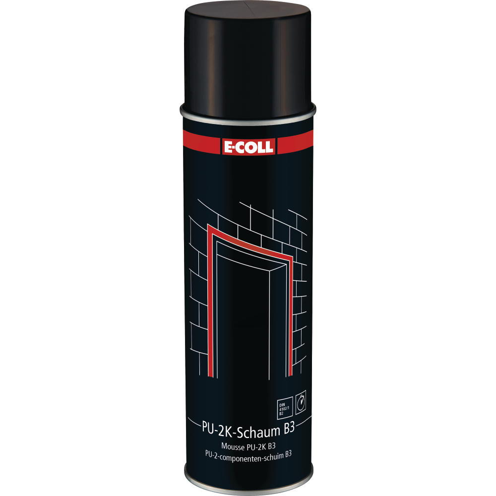 E-COLL PU-Montageschaum 2K Turbo 400ml (MDI-haltig)