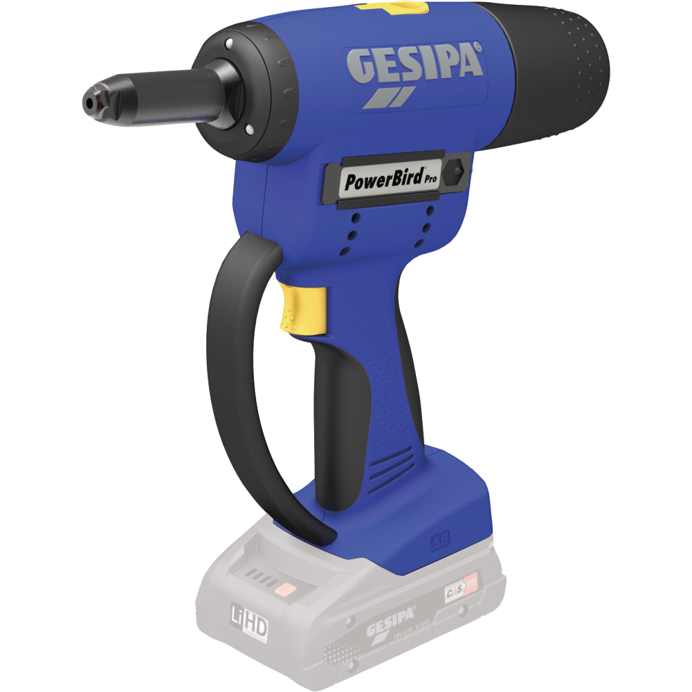 GESIPA Akku-Nietpistole solo PowerBirdPRO GE ohne Akku ohne Ladegerät